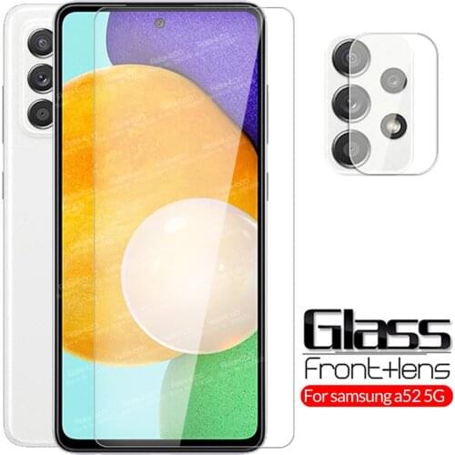 Camera Protective Glass For Samsung Galaxy A52 Tempered Glass Sumsung Samung Galaxi A 52 5G SM-A526B Screen Protector Phone Film