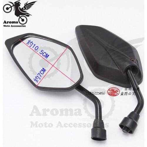 10mm motorcycle mirror universal 8mm motorbike rearview mirror motocross ATV Off-road moto dirt pit bike scooter side mirrors
