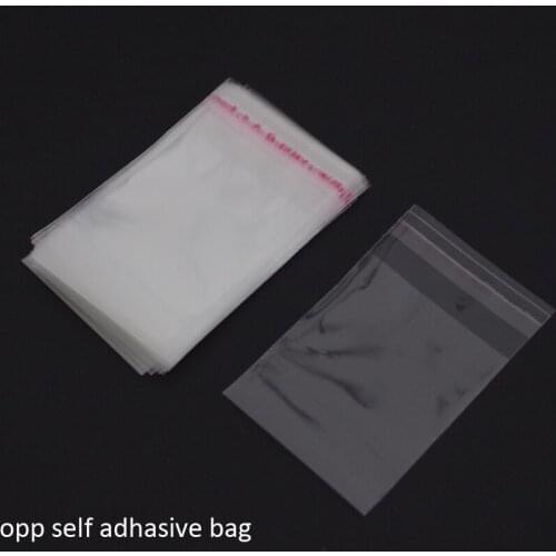 2018 200pcs Resealable Bopp/poly/ Cellophane Bags 18x27cm(24+3) Transparent Opp Self Adhesive Plastic Storage Cosmetic Packing