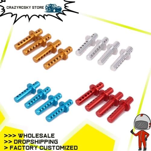 Aluminum 286037 Body Post mounts For Rc Hobby Car 1/16 HSP Monster Truck&Short Course Big Foot s-Course Largefoot Car upgraded