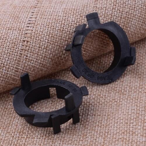 CITALL H7 LED Headlight Car Bulb Holder Adapter Retainer Socket Base fit for Mitsubishi Kia Hyundai Mitsubishi Outlander Cadenza