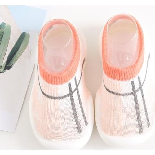 Baby Shoes First Shoes Toddler First Walkers Soft Sole Rubber Outdoor Girl Pink Casual Sports Style Shoes Baby Booties Anti-slip