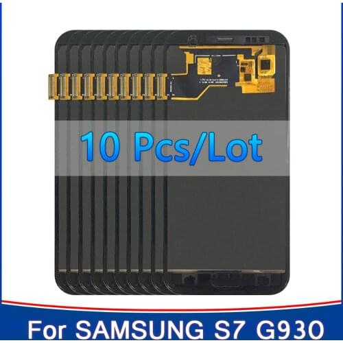 10 pcs 100% Tested 5.1'' TFT LCD Replacement for SAMSUNG Galaxy S7 Display G930 G930F LCD Touch Screen Digitizer Assembly
