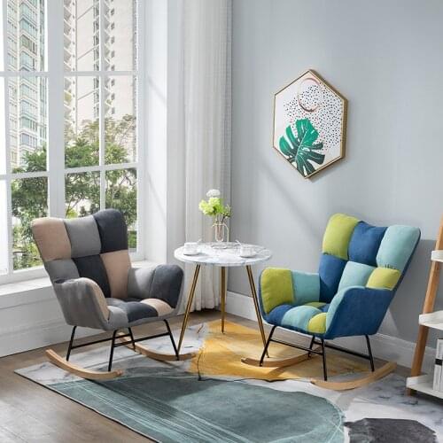 Home Living Room Bedroom Balcony Modern Leisure Nap Lazy Recliner Couch