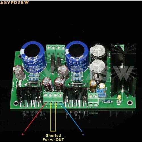 GG-PSU Ground Grid gg Tube preamplifier Double high voltage+Filament regulator power board (DC 200V/280V)