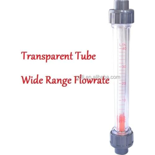 LZB-50S Plastic Water Flowmeter (Short tube with guide rod)