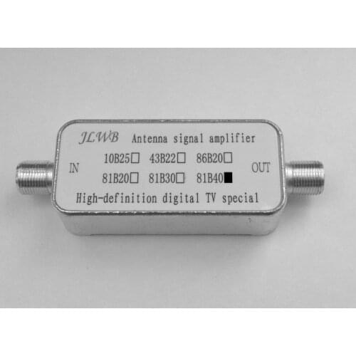Low Noise and High Linear UHF Antenna Amplifier 470~806MHz Digital TV Transponder Dedicated 40dB