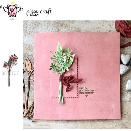 Piggy Craft metal cutting dies cut die mold Firework flower decoration Scrapbook paper craft knife mould blade punch stencils