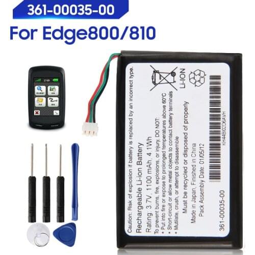 Original Replacement Battery For Garmin Edge 800 810 361-00035-00 Genuine Battery 1100mAh