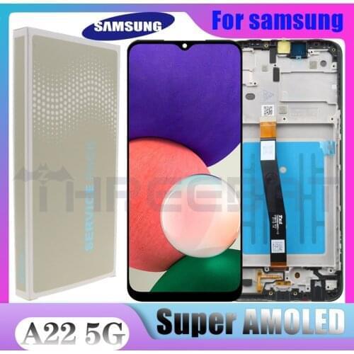 Original 6.6" LCD For Samsung Galaxy A22 5G A226F SM-A226B LCD Display Touch Screen Digitizer Assembly Replacement repair parts