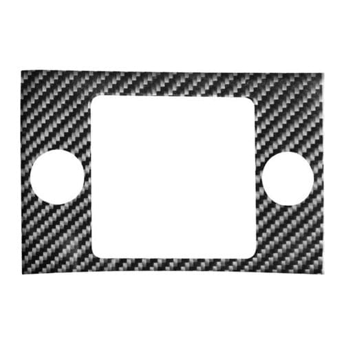 Fit For Land Rover Discovery 4 10-16 Carbon Fiber Central Control Cigarette Lighter Panel Knob Decoration Interior modification