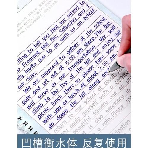 3pcs Writing English Calligraphy Copybook for Adult Children Exercises Calligraphy Practice Book libros Copybook For Kids