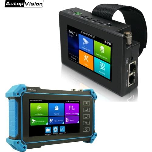 Wanglu Newest 4 inch Wrist CCTV IP Camera Tester H.265 4K IP 8MP TVI 8MP CVI 8MP AHD Analog 5-in-1 CCTV Tester Monitor with WIFI