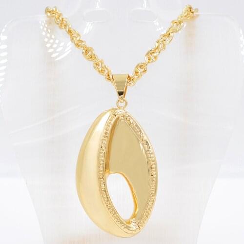 Sunny Jewelry Fashion Jewelry 2020 For Women Necklace Pendant Statement Choker Maxi Slide Charms High Quality Copper For Party