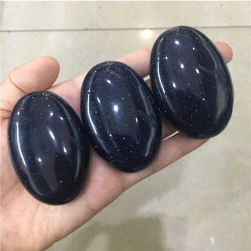 1pcs blue goldstone scrapping board massage tool SPA acupuncture scraper healing stone facial anti-wrinkle treatment body health