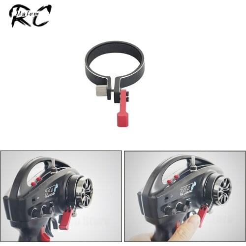 One-handed Control Adapter Transmitter Steering Wheel Trigger for RC Crawler Controller Flysky NB4 Traxxas TQI TRX6 TRX-4 Summit