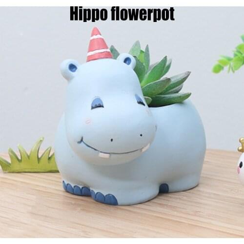 Succulent Flower Pot Decoration Micro Landscape Natural Resin Crafts Gardening Desktop Thumb Breathable aesthetic room decor