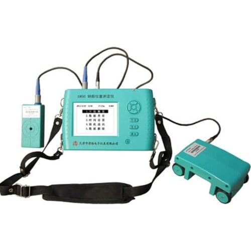 GW50+ Rebar Reinforcement Position Tester Investigation Depth Could Reach 180mm Single Comprehensive Probe Back-lit Screen