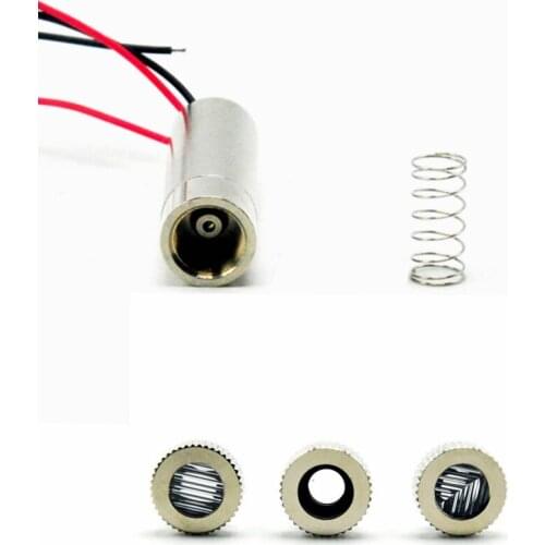 850nm 30mw IR Dot Line Cross Diode Laser Module 3 in 1 Infrared 12mm Adjusted 3-5VDC