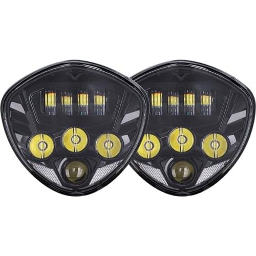 Polaris Victory Motorcycle Led Headlights For Victory Cross Country Models Roads (11-Up) Vision Tour (12-Up) Victory Accessories