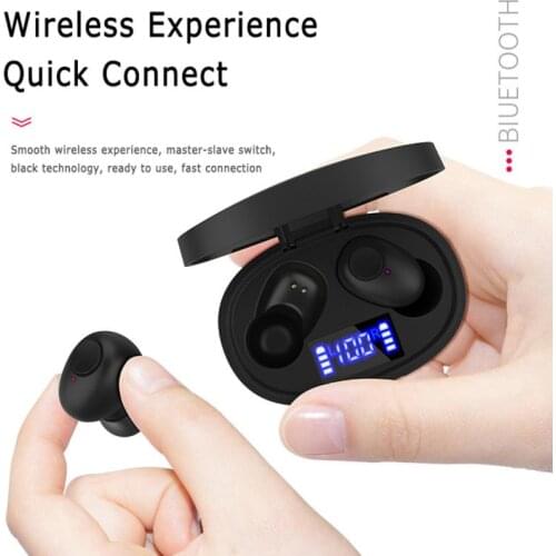 T12 TWS Wireless Earphones Bluetooth 5.0 touch control Headsets LED Display With Mic Hifi Stereo Sport Earbuds fone de ouvido