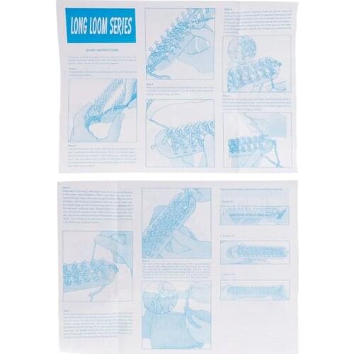 3 Size ABS Plastic Loom For Scarf Shawl Hat Socks Long Knit Knitter Knitting E56C