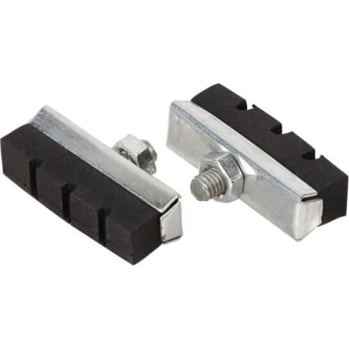 Bicycle V Brake Pads Rubber Shoes Black Blocks Durable MTB Road Bike Accessories