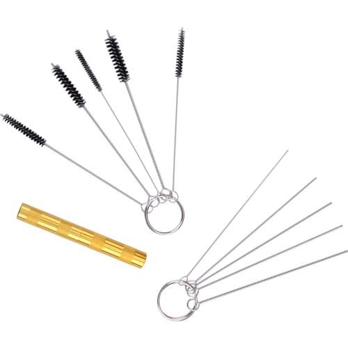 Windscreen Windshield Washer Jet Nozzle Cleaning Cleanup Brush Needle Tool Set