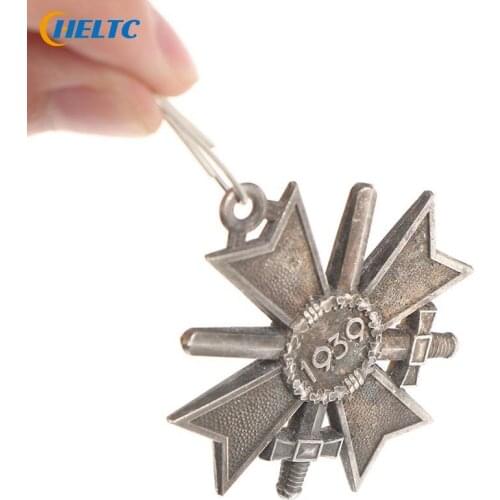 1PCS Angel Michael Medal，Different Antique Silver German Badges Germany Medal