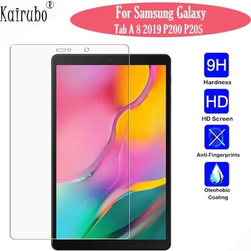5Pcs/LOT 0.3mm Screen Guard For Samsung Galaxy TAB A 8.0 2019 P200 P205 SM-P200 SM-P205 Tempered Glass HD Protective Film +Tools