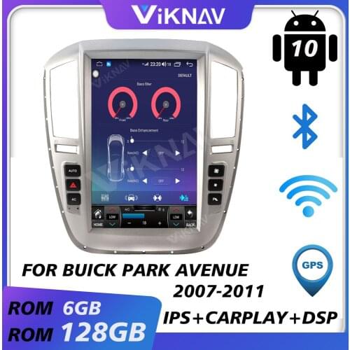 Car gps navigation multimedia video player for buick park avenue 2007-2011 android auto radio car audio tape recorder hd screen