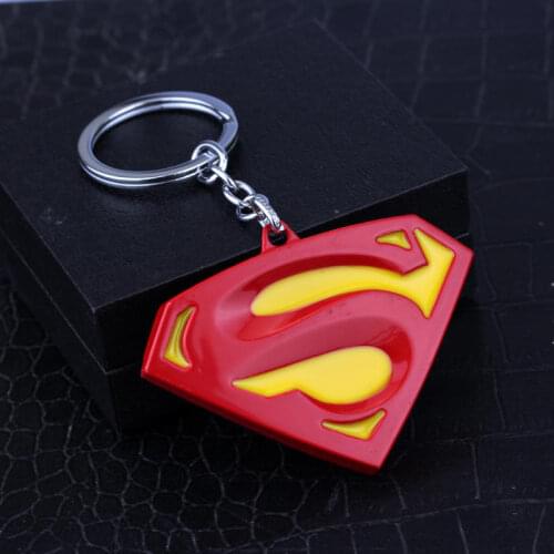 S logo Keychain Movie Trinket Metal Pendant Keyrings Women Men Daily Car Bags Keyholder