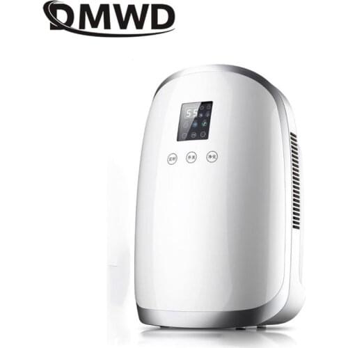 DMWD Silence Dehumidifier 220V LED Display Air Purifier Moisture Absorption Air Dryer For Office Bathroom Bedroom Basement 110W