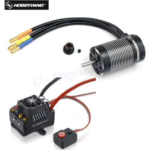 Hobbywing EZRUN MAX10 SCT 120A Brushless ESC + 3660 G2 3200KV/ 4000KV/4600KV Sensorless Motor Set for 1/10 RC Car