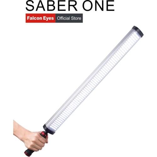 Falcon Eyes Handheld LED Photography Fill Light 22W 4 Color Temperatures with Dimmable Video/Photo Tube Light Stick Saber One