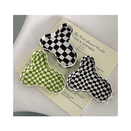 Nordic Ceramic Small Jewelry Dish Earrings Necklace Ring Storage Plates Fruit Dessert Display Bowl Decoration Tray