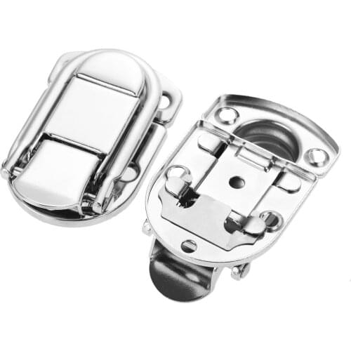 1Pc Toolbox Metal Box Toggle Latch Hasp Luggage Air Boxes Toggle Latch Hasp Guitar Musical Flight Case Button Knot Closure Latch