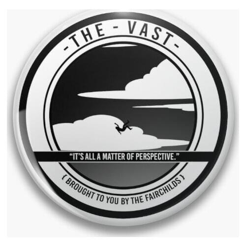 The Vast Badge Soft Button Pin Badge Clothes Creative Brooch Metal Lapel Pin Jewelry Women Hat Collar Cartoon Decor Lover Funny