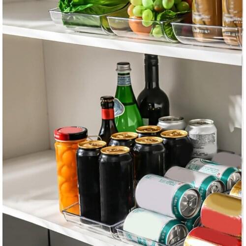 Can Drink Holder Tidy Keeping No Odor Washable Can Drink Holder Dispenser Bin Can Organizer for Canned Food