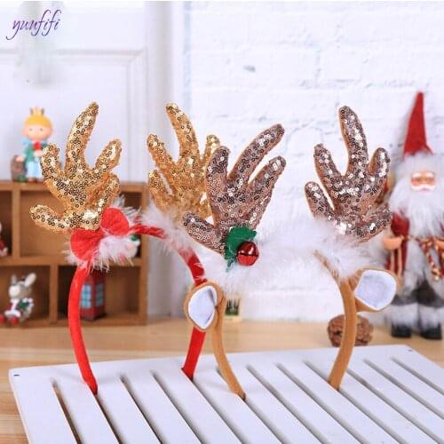 Christmas Tree Women Girls Cute Headband Hairband Head Band Unique Design Festival Hair Band Accessories Christmas Gift