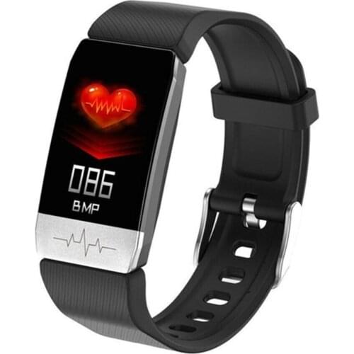 Heart Rate Smart Watch Body Temperature Monitor Bracelet Sport Activity Fitness Tracker Call Reminder for Android iOS Cell Phone