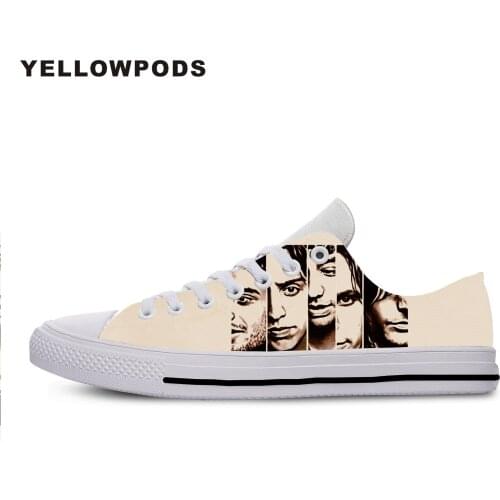 Womens Shoes The Strokes Indie Rock Band Music Rock Women Platform Shoes Woman Lady Flats Fall Casual Black White Shoes