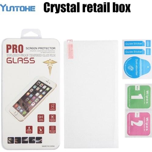 Ultra Thin 0.26mm 2.5D 9H Tempered Glass Screen Protector for iPhone 11 12 Pro X XS Max 8 7 6 5s 4s 100pcs With Retail Package