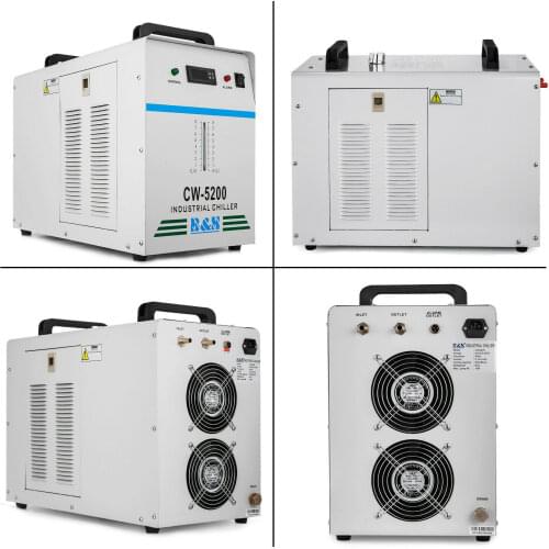 Vevor 220V CW-5200DG Industrial Water Chiller for CO2 Laser Tube