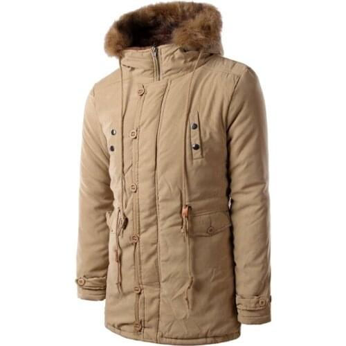 Winter Mens Coats Warm Male Jackets Thick Casual Hooded Thermal Parka New Men Overcoats Mens Brand Clothing M-3XL