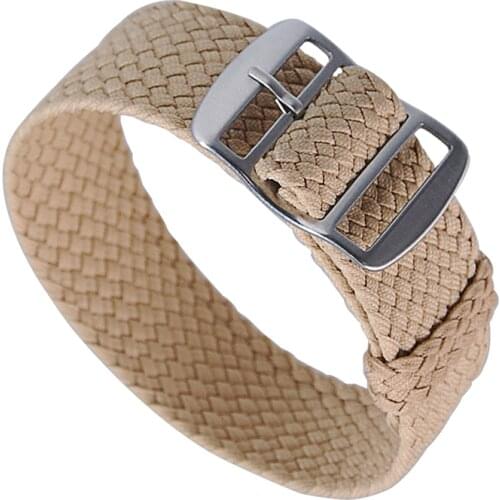 20 22mm Watch straps For Perlon Woven Nylon watchbands bracelet fabric Woven Watch Strap Band Buckle belt