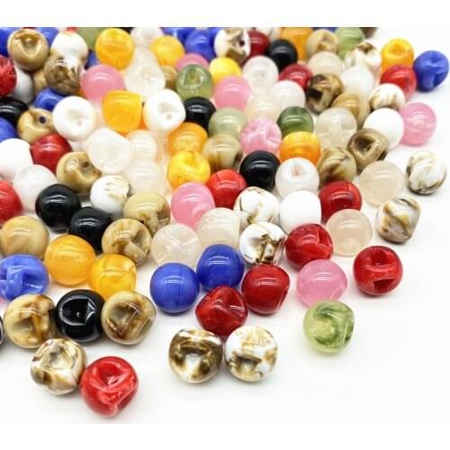 30pcs 10mm Cherry Shape Beads Acrylic Beads for Earrings Pendants Bracelets Jewelry Making Handmade DIY