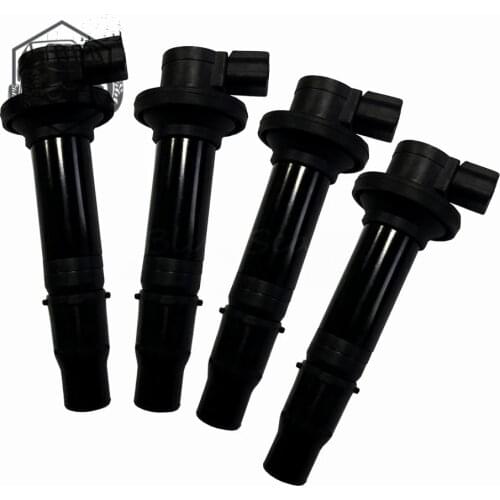 4PCS Ignition Coils For Yamaha YFZ450 FZ 1 YZF R1 R6 R6S VMAX V Max 1700 2002-2017 Brand New 5TA-82310-10-00 5TA823101000 QUAD