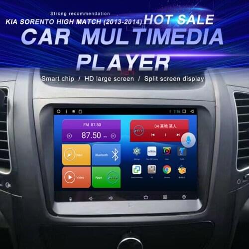 Android Car DVD For Kia Sorento High match (2013-2014) Car Radio Multimedia Video Player Navigation GPS Android10.0 Double Din