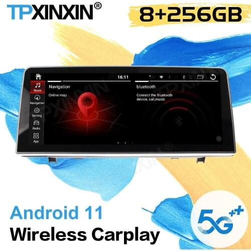 256G 1 DIN Car Radio Receiver Android 11 Auto For BMW 2 Series F45 F22 2013 2014 2015 2016 2017 2018 2019 Video Player Head Unit